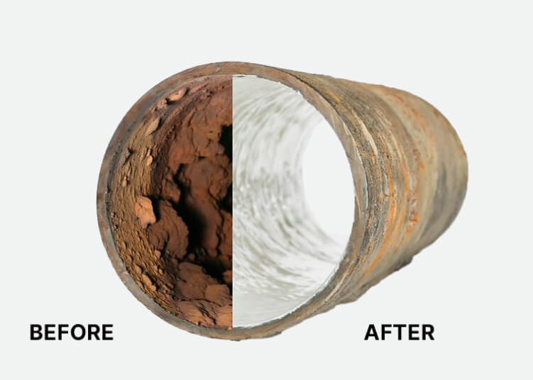 No-dig epoxy, efficient plumbing repair solution.