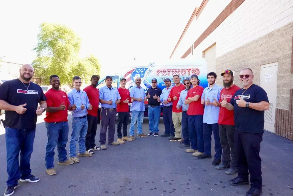 Team giving thumbs up